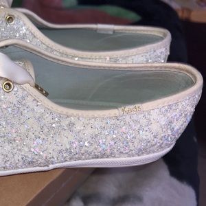 Kate spade glitter keds